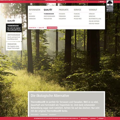 ThermoWood - Das Rheintaler Original für starke Holzterrassen ThermoWood - Das Rheintaler Original für starke Holzterrassen