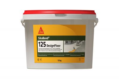 SikaBond 125 DesignFloor 12 kg Dispersionsklebstoff für PVC-Beläge Verbrauch ca. 300g/m2 Eimer a 12,000 kg (33/Pal.)