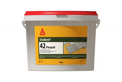 SikaBond -42 Parquet Dispersionsklebstoff, lösemittelfrei Gebinde à 13kg. = 16m2 Geb. a 13,000 kg (44/Pal.)