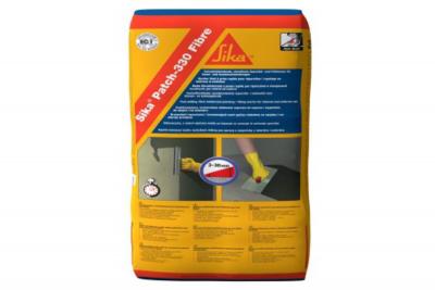 Sika Patch-330 Fibre Spachtelmasse 25kg für Innen und Aussen Verbr. 1,4kg/m2 / Schichtd.1mm Sack a 25,0 kg