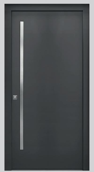 Rieder-Haustüre RAL 7016 18/67 Aussen Stock RAL 7016, Rahmenaussenmass