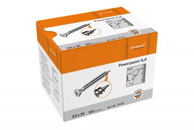 Fermacell Powerpanel Schrauben 3,9x50mm Powerpanel H2O Paket à 500 Stück (79122)