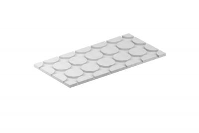Fermacell Therm25 Fussbodenheizelemente rund, allseit. profiliert Nutabst. 167mm (70/Pal.)