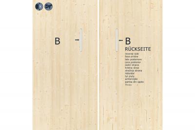 1S Tilly Fichte nord. 14mm Verleimung SWP/2 LB 40-43mm B (40/Pal.)
