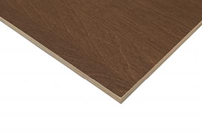 Sperracolor PLAC 18mm längsfurniert Birke Schälfurnier gestürzt A/B farbig Date Brown ca. RAL 8025 (24/Pal.)