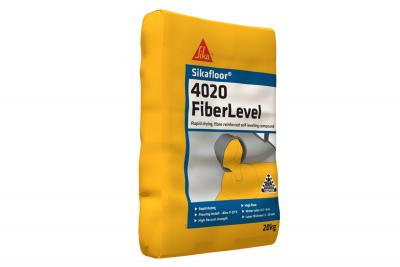Sikafloor-4020 FiberLevel faserarmierte Hybrid-Nivelliermasse Sack 20kg / Verbr. 1,6kg/m2/mm (42/Pal.)