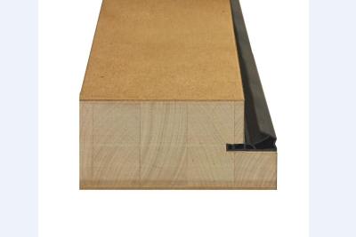 JW Blendrahmen unverleimt Birke HDF kgz roh zum Streichen EI30 50/90mm in Karton RL 200 x 90,2cm - Band rechts
