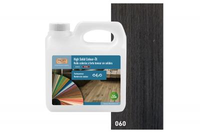 PROFF High Solid Colour-Öl Schwarz Nr.060 Geb. à 1,0lt (4/Pal.)
