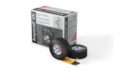 Ampacoll UV Acrylklebeband schwarz 60mm breit x 0,33mm 25m p/Rolle Breite 60 mm Rolle à 25 m1