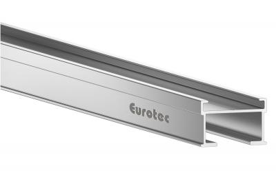 Alu Systemprofil EVO natur Länge 4m für Terrassen-UK (Twin) Profil Höhe 40mm (80/Pal.)