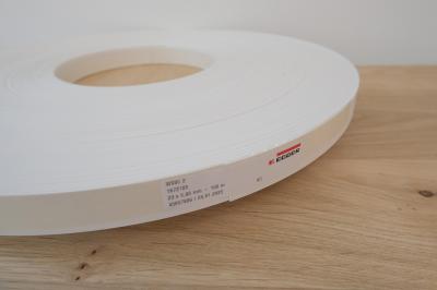 Egger ABS Kanten Schnelldreher 0,8/23mm Paket à 6 Rollen Rolle à 150m1 W980 ST7 Platinweiss Rolle a 150 m1