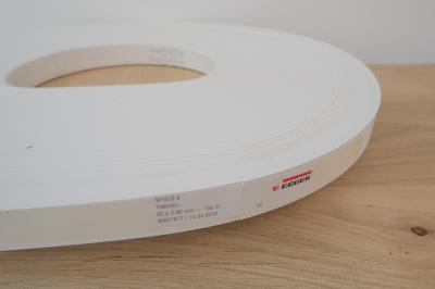Egger ABS Kanten Schnelldreher 0,8/23mm Paket à 6 Rollen Rolle à 150m1 W1000 ST9 Premiumweiss Rolle a 150 m1