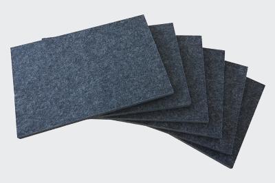 Akustik PET Silphon Recyclingplatte 12mm dunkelgrau (50/Pal.)