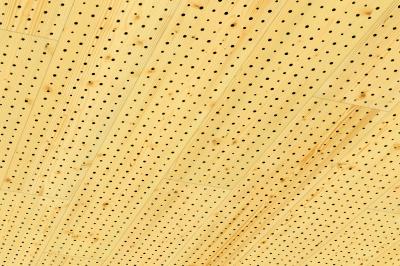 Admonter Naturholz Akustikplatte Dot Basic gebürstet roh, rundum genutet Fichte stark gebürstet Paket a 2,930 m2