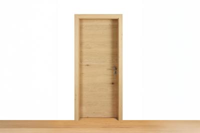 AKTION Koch Türe Life Eiche lebhaft 036 Naturwachsöl Roheffekt, überfälzt bis FL 2100 x 930mm WST 200mm (Masstüre)