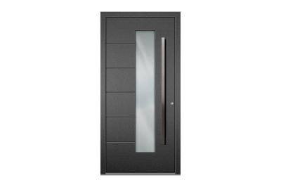 Rieder-Haustüre RT-TOP Kollek. 24/RT-23 DB 703 PF,Glas Satinato, Stock DB 703 PF