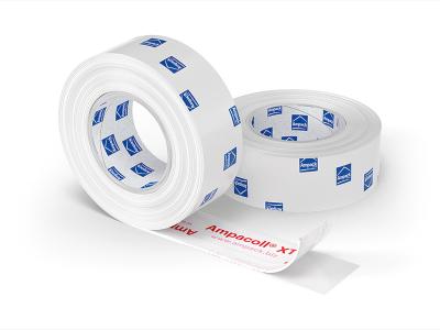 Ampacoll XT FO Acrylklebband vorgefaltet für innen und aussen 12/48 Rolle à 25m1 (paketweise)