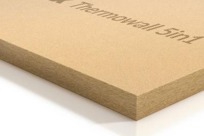 Gutex Thermowall 5in1 Kante Nut/Kamm W/(mK) 0,040 Rohdichte 150kg/m3 Deckmass 1880 x 580 x 80mm (Pal.weise) (26/Pal.)