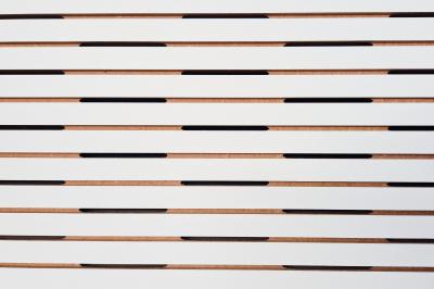 Acsono LINEA Paneelen gerillt 13/3mm längsseitig Nut-Kamm, Träger MDF E05 Egger W1000 ST9 Premiumweiss Paket a 2,847 m2 (4 Stk/Pak.) (50/Pal.)