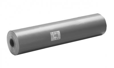 Oeko-Baufolie 0,15mm 200cm breit 50lfm/13,8kg grau transparent Ro. à 13,8kg (65/Pal.)