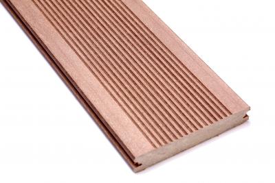 Forexia Terrassenprofile gerillt Elégance Vollprofil 4000x138x23 Colorado Braun