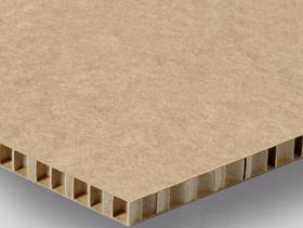 Standard Wabenplatte mit beidseitig Kraftliner 300g/m2 braun natur (10/Pal.)